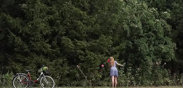  Kaisa Nord gathers flowers and hard dicks
